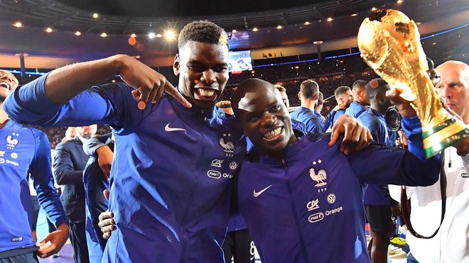 Bài toán thay Pogba và Kante ở tuyển Pháp