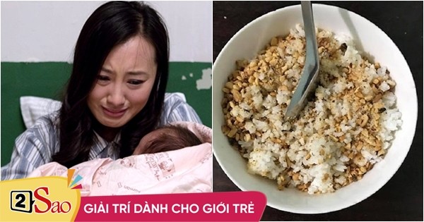 Đẻ mổ tốn tiền, chồng cho vợ ăn cơm muối vừng cả tháng