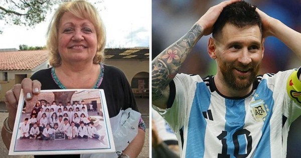 Cô giáo gửi tâm thư cho Messi: Tôi muốn ôm cậu trước khi chết