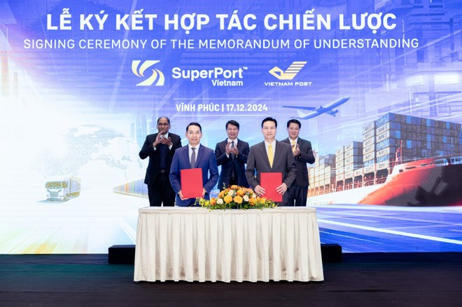 Việt Nam SuperPortTM và Tổng công ty Bưu điện Việt Nam hợp tác logistics số