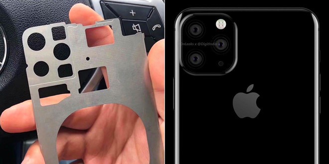 Mặt lưng iPhone 11 hé lộ thiết kế mới