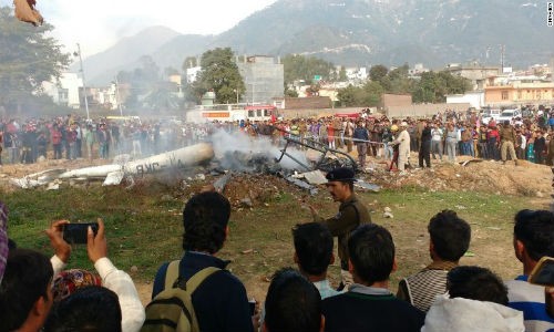 Trực thăng rơi tại Kashmir, 7 người thiệt mạng