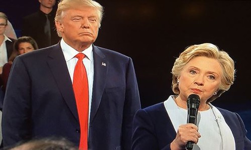 Người thắng, kẻ thua trong trận “so găng” thứ hai Clinton-Trump