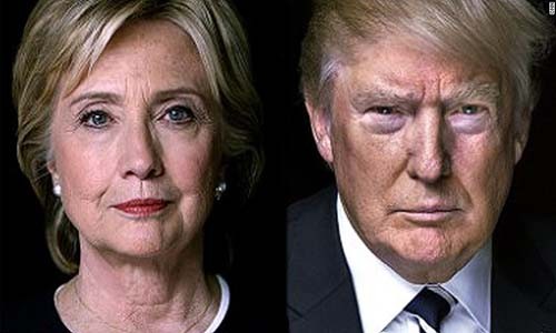 Bầu cử Mỹ: Bà Clinton dẫn trước ông Trump hai con số 