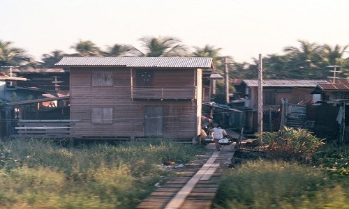 Ảnh màu cuộc sống thường nhật ở Thái Lan năm 1978