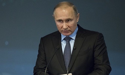 Tổng thống Putin chia buồn về vụ máy bay rơi ở Nga