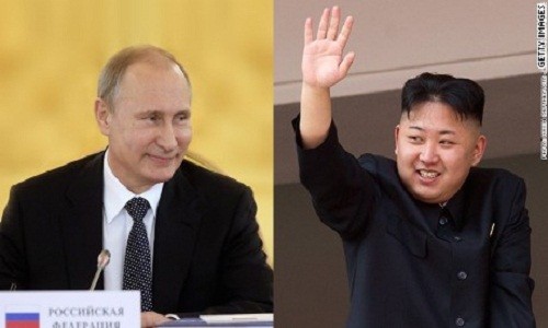 Tổng thống Putin “ăn mừng” với ông Kim sau thượng đỉnh lịch sử