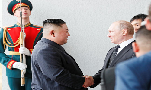 Ông Kim Jong Un nói gì khi gặp Tổng thống Putin?