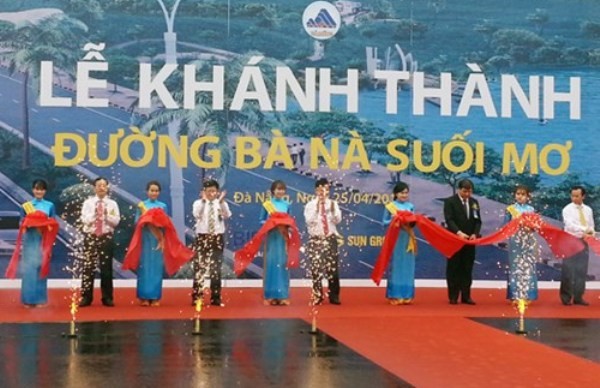 Khánh thành con đường 1000 tỷ lên Bà Nà - Suối Mơ 