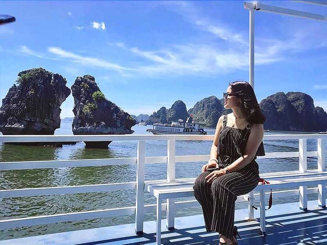 Hòn trống mái Vịnh Ha Long nguy cơ sạt lở, biến dạng