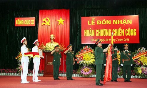 Tổng cục Tình báo Quốc phòng đón nhận Huân chương Chiến công