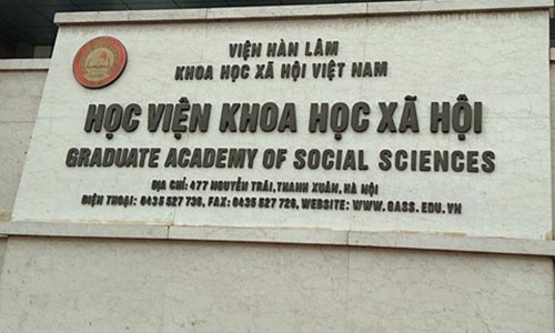 Học viện Khoa học Xã hội lý giải sai phạm trong đào tạo tiến sĩ