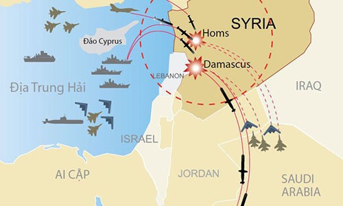 Vì sao Nga không đánh chặn tên lửa liên quân không kích Syria?