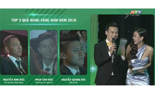 Từ sự cố Quả Bóng Vàng 2018, MC Việt bao giờ hết kém duyên?