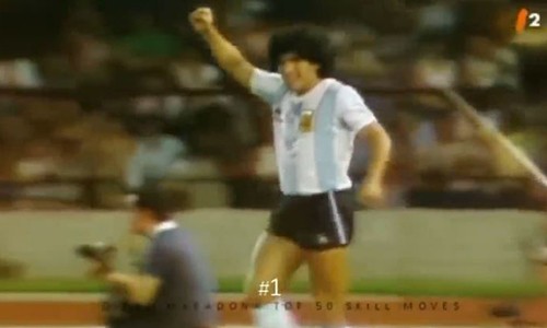 Video: Xem lại 50 pha bóng “thần sầu quỷ khốc” của Maradona