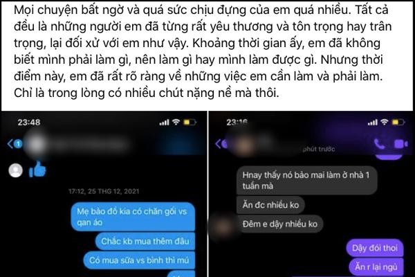 Vợ bóc phốt chồng có con riêng với "tiểu tam", mẹ chồng hành xử "lạ"