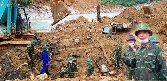 Sạt lở thủy điện Rào Trăng 3: Phủ sóng điện thoại, huy động máy xúc tìm nạn nhân