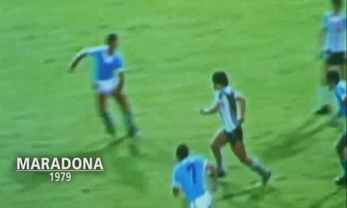 Những pha bóng ấn tượng của Maradona, Ronaldinho ở U20 World Cup