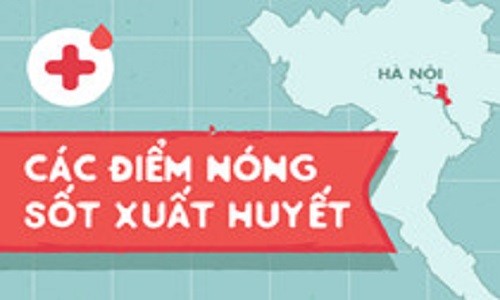 10 điểm nóng sốt xuất huyết trên cả nước