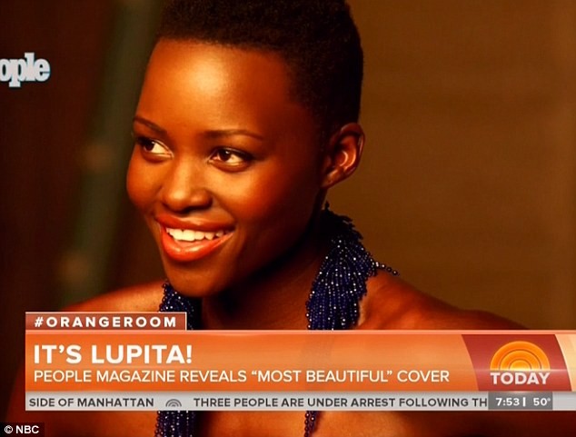 Lupita Nyong'o  lọt top đầu “Những người phụ nữ đẹp nhất TG”