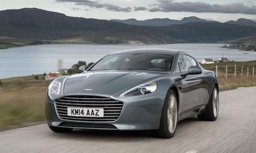 Lộ diện Aston Martin bản sedan chạy điện 