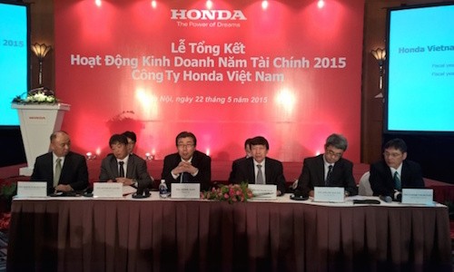 Honda tăng trưởng mạnh trong năm tài chính 2015