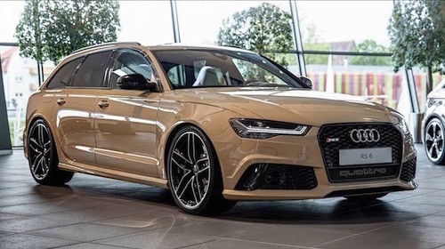 Tăng độ nổi bật cho Audi RS6 với tông màu “độc” 