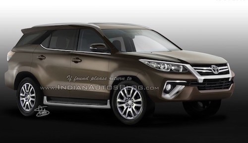 Toyota Fortuner mới lộ hàng loạt thông tin “nóng” 