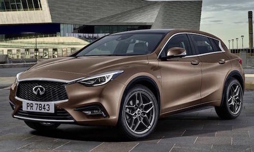 Infiniti hé lộ về Q30 - đối thủ của Mercedes A-Class