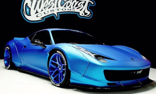 Justin Bieber "cưa" siêu xe Ferrari 458 Italia 