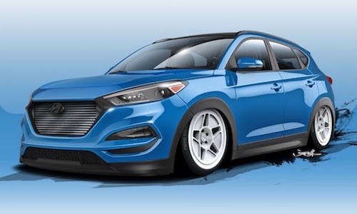 Hyundai sẽ tham gia triển lãm độ xe với Tucson “siêu mạnh“