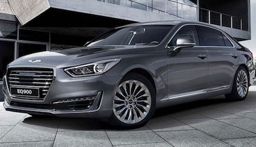 Vừa ra mắt, xe sang Genesis G90 đã giành giải thưởng 