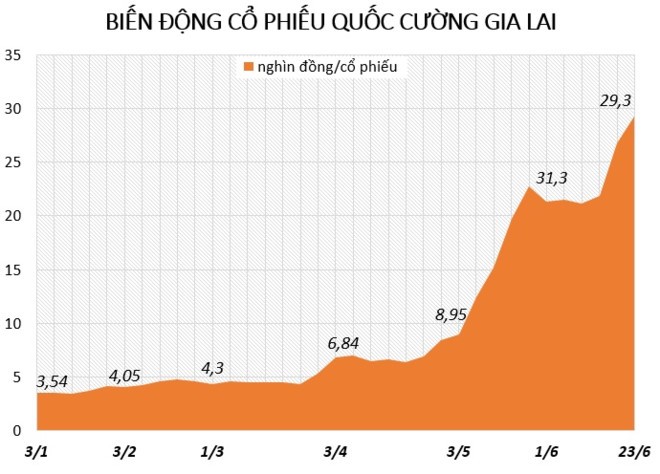 Điều gì khiến cổ phiếu công ty Cường Đôla bật tăng 9 lần?