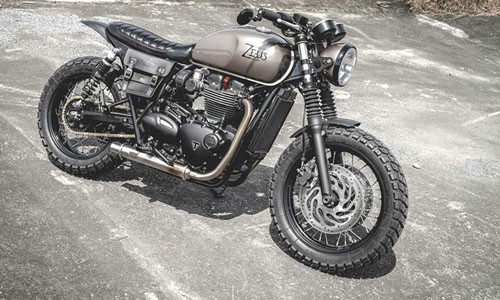 Môtô Triumph Bonneville T120 "lột xác" cafe racer siêu mạnh 