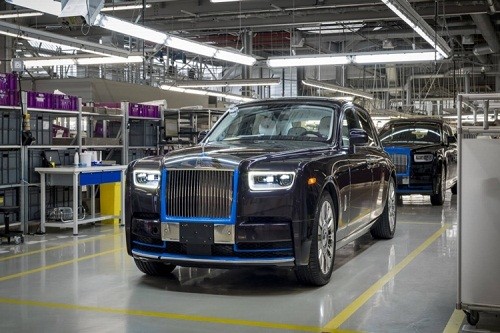 Đấu giá siêu xe sang Rolls-Royce Phantom 2018 tiền tỷ 