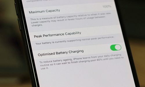 Kích hoạt tính năng tối ưu hóa quá trình sạc pin trên iOS 13