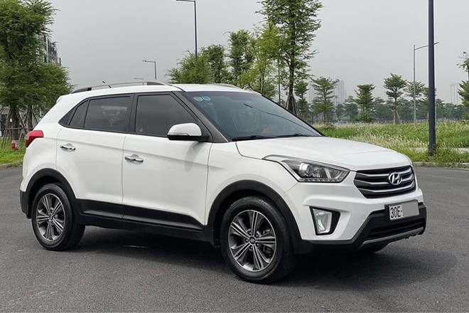 Hyundai Creta và Tucson bất ngờ đắt khách trên sàn xe cũ