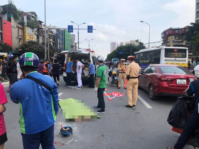 Hà Nội: Tai nạn liên hoàn trên đường khiến 1 người tử vong