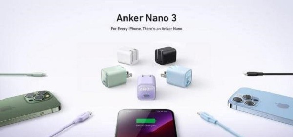 Sạc nhanh Anker 511 Nano 3 siêu nhỏ gọn với 5 màu cực chất