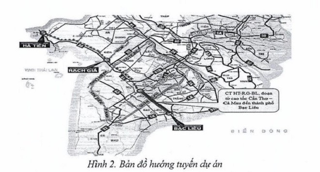 Cao tốc Hà Tiên – Rạch Giá – Bạc Liêu đầu tư quy mô ra sao?