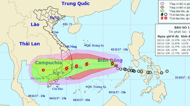 Bão số 12 tiếp tục mạnh lên, TP.HCM cấm tàu thuyền ra khơi