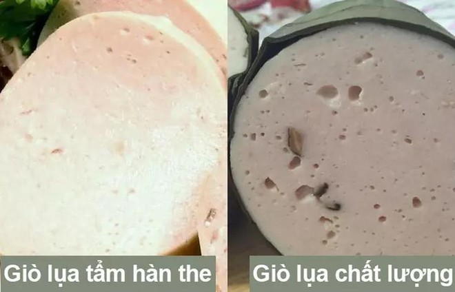 Mẹo chọn giò lụa ngon không hàn the