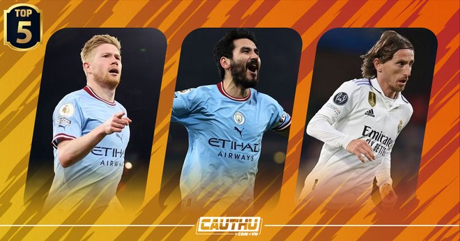  Top 5 tiền vệ U30 hay nhất hiện nay, Kevin De Bruyne đứng đầu 