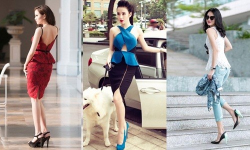 Sao Việt diện áo peplum thời trang ai đẹp hơn?