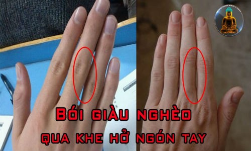 Bói vui: Bí ẩn giàu nghèo qua khe hở ngón tay