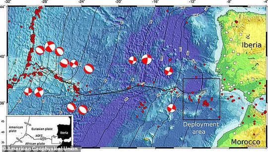 Ngoài khơi bờ biển Bồ Đào Nha, lớp vỏ trái đất đang bong tróc?