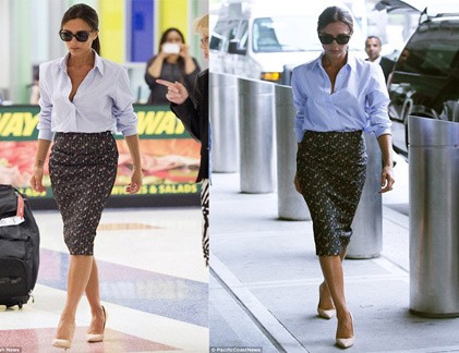 Ngắm thời trang thanh lịch của Victoria Beckham