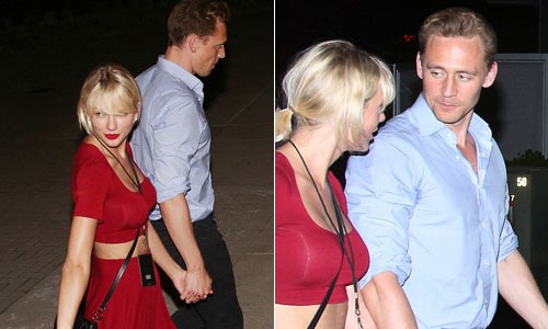 Taylor Swift dính chặt tình mới Tom Hiddleston