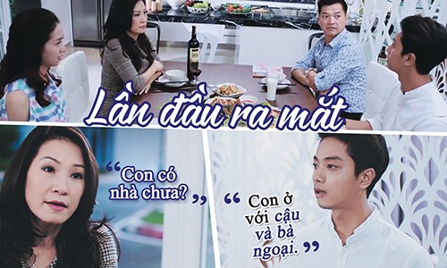 Quang Minh - Hồng Đào “chặt chém” chàng rể trong phim mới