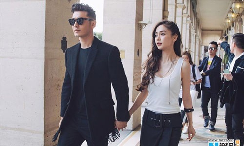 Huỳnh Hiểu Minh và Angelababy là cặp đôi giàu nhất Cbiz